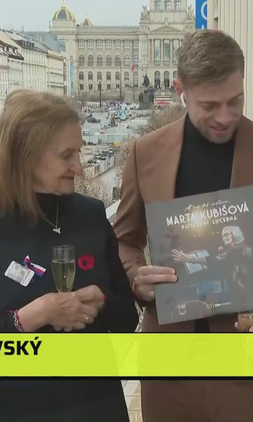Marta Kubišová pokřtila poslední album v kariéře