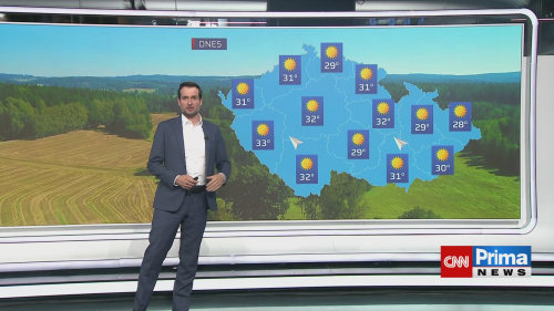 POČASÍ, 14.8. v 15:15