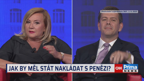 Volby do Poslanecké sněmovny 2025, Předvolební superdebata 360° - 3.9. v 23:00