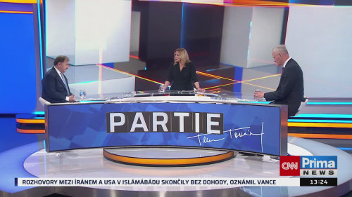 PARTIE Terezie Tománkové, 12.4. v 13:00 - Cyril Svoboda, Michael Žantovský