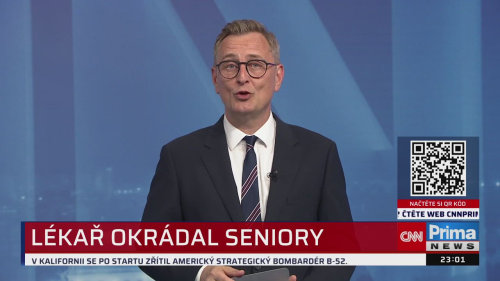 ZPRÁVY, 15.6. v 23:00