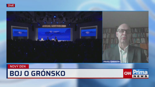 Šaradín zhodnotil projev Trumpa v Davosu