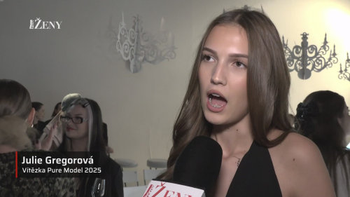 Julie Gregorová promluvila o modelingu a randění 