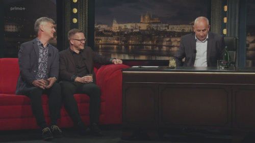 Lumír Olšovský s partnerem Pavlem Bárem v Show Jana Krause (2026)