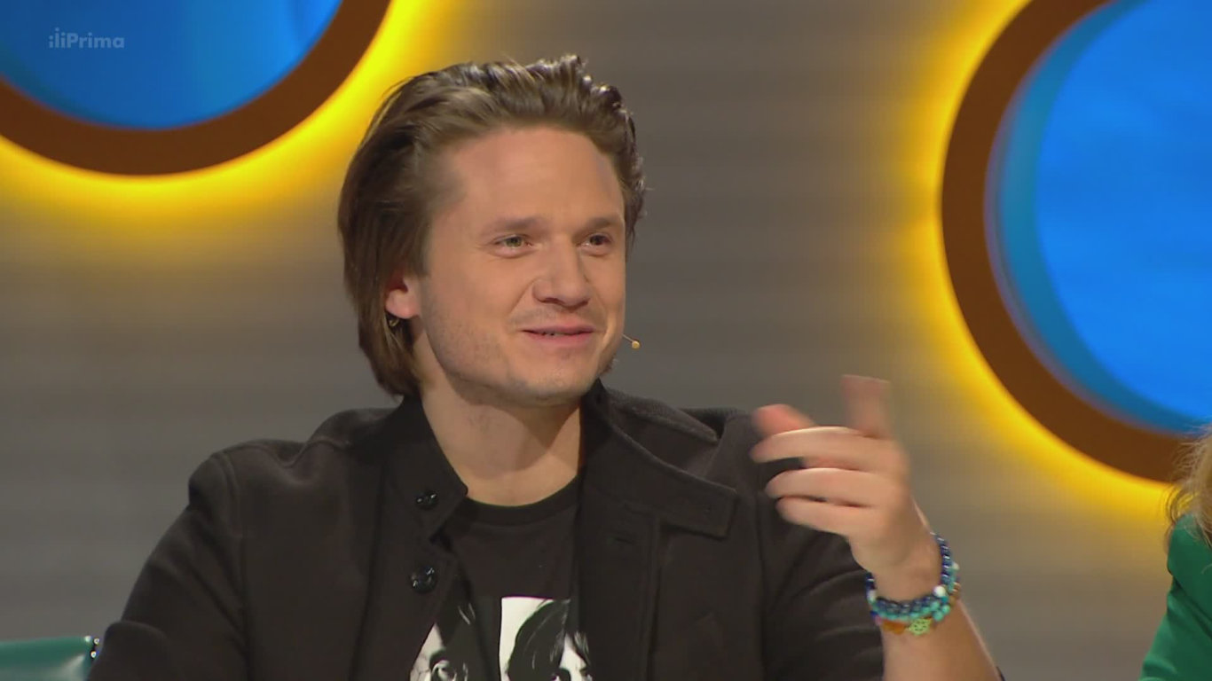J.Prachař; O.G.Brzobohatý; M.Jandová; M.Pokorný; VIP host P.Kolečko