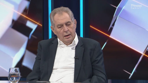 PARTIE TEREZIE TOMÁNKOVÉ, Miloš Zeman, Václav Klaus - 22.12. v 11:00