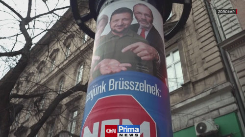 Orbánova kampaň se strefuje do EU i do Ukrajiny