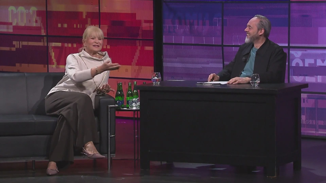 Milada Karasová v talkshow 7 pádů Honzy Dědka 2025