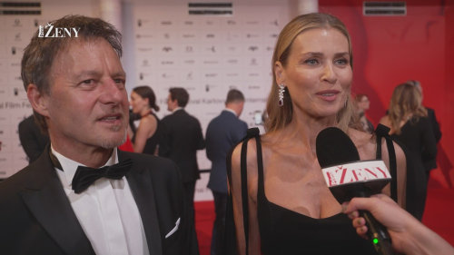 Daniela Peštová a Pavol Habera na KVIFF 2026