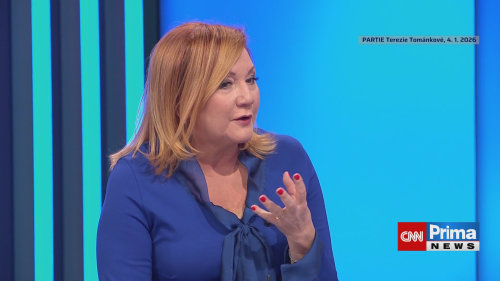 PARTIE TEREZIE TOMÁNKOVÉ, 10.1. v 11:00 - Alena Schillerová, Jan Skopeček, Tomio Okamura, Pavla Pivoňka Vaňková