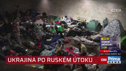 Ukrajina po ruském útoku