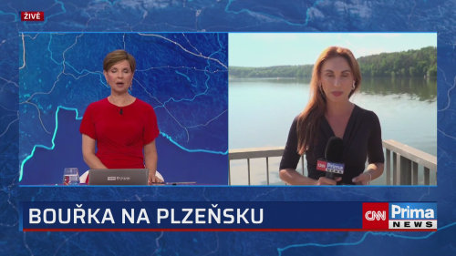 V Plzeňském kraji udeřily bouřky
