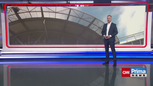 Dron ohrozil vrtulník