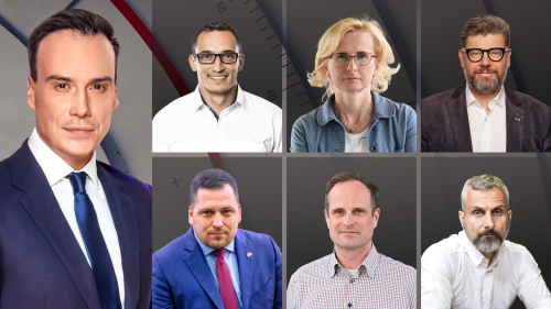 360° - J. Bžoch, K. Konečná, T. Zdechovský, J. Pospíšil, M. Mikulecký, O. Foltýn