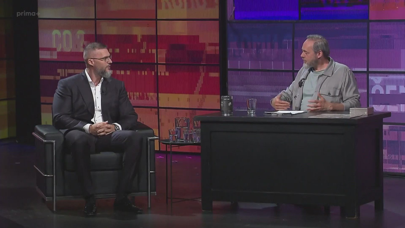 Radek Filipi v talkshow 7 pádů Honzy Dědka 2026