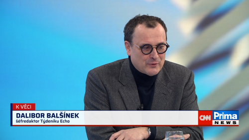 K VĚCI, 27.1. v 12:30 - Dalibor Balšínek