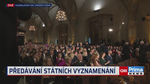 Předávání státních vyznamenání 2026