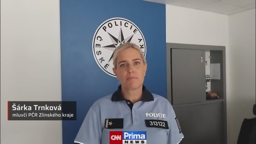 Policejní mluvčí o pátrání po nebezpečném muži na Zlínsku