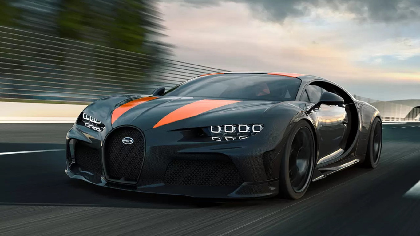 Bugatti je první automobilkou, jejíž sériově vyráběný vůz dosáhl rychlosti 480 km/h