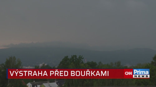 Výstraha před bouřkami se naplnila