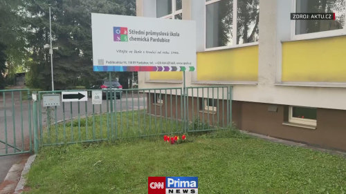 Pietní místo v Pardubicích