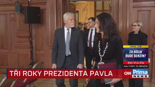 Tři roky prezidenta Pavla