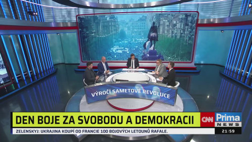 360°, 17.11. v 21:59 - Aleš Juchelka, Libor Vondráček, Tom Philipp, Matěj Hlavatý, Jan Kubáček, Viliam Buchert, Cyril Svoboda, Michael Kocáb