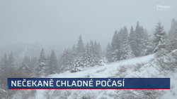 Nečekaně chladné počasí