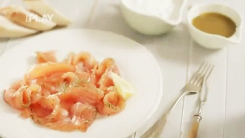 Vánoční marinovaný losos (Gravlax)