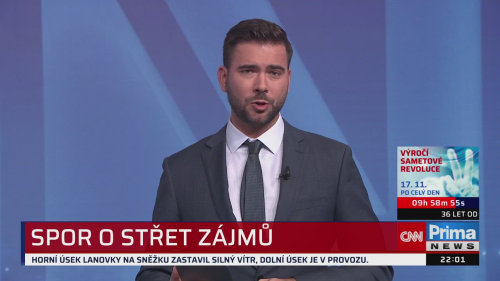 ZPRÁVY - 16.11. v 22:00