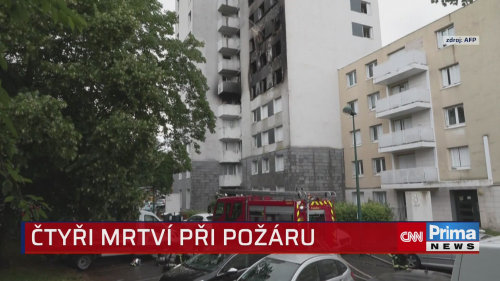 Čtyři oběti si vyžádal požár obytného domu ve francouzské Remeši