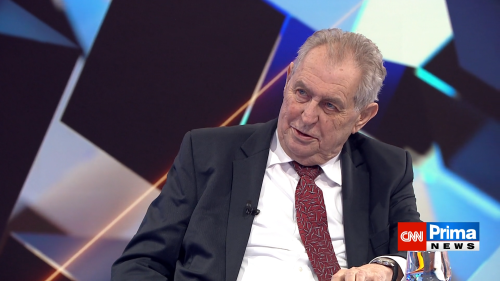 PARTIE Terezie Tománkové, 25.10. v 13:00 - Miloš Zeman