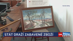 Stát draží zabavené zboží 