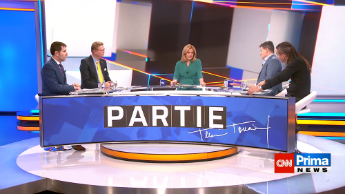 PARTIE TEREZIE TOMÁNKOVÉ, Ivan Bartoš, Karel Haas, Pavel Bělobrádek, Patrik Nacher - 26.1. v 11:50