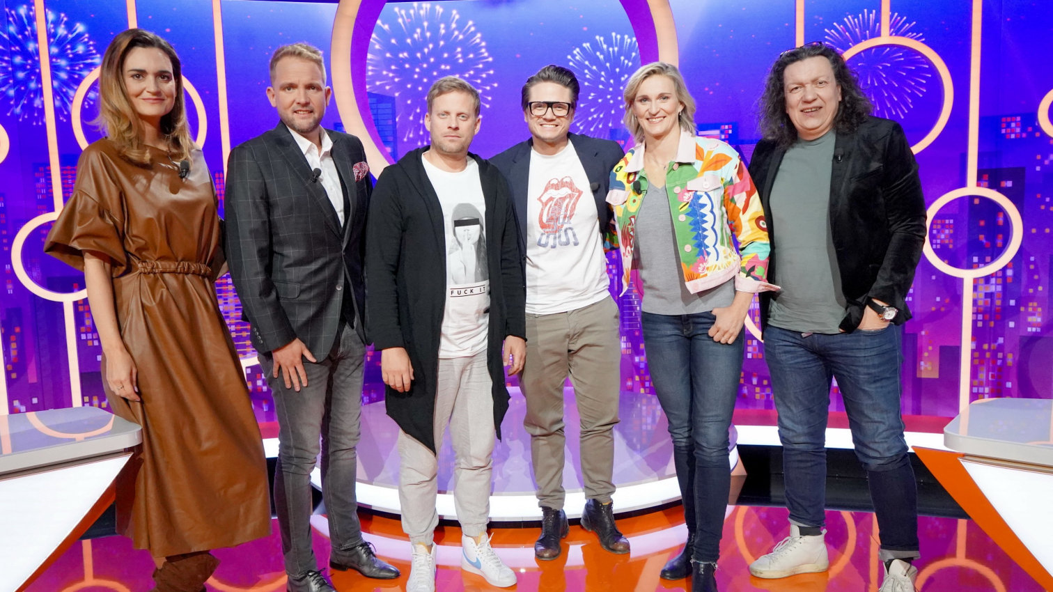 J.Prachař; O.G.Brzobohatý; D.Písařovicová; R.Genzer; VIP host B.Špotáková