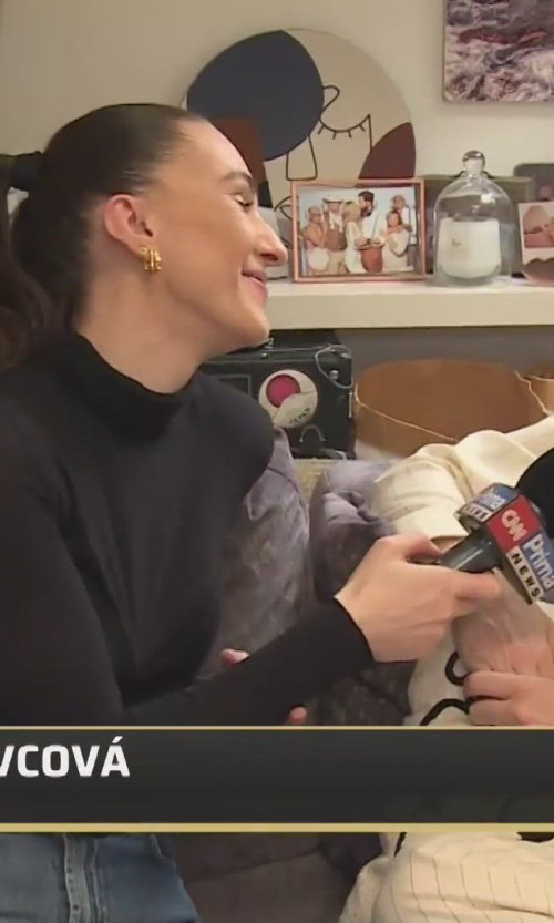 Bydlení Nikol Moravcové: Mezonetový byt na Letné