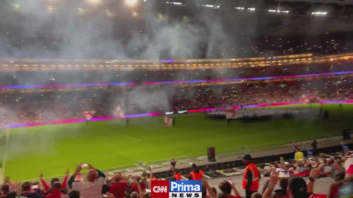 Utkání ČR vs. Anglie ve Wembley - záběry z místa