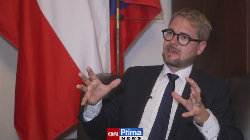 Matěj Ondřej Havel exkluzivně pro CNN Prima NEWS