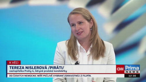 K VĚCI, 10.8. v 12:30 - Tereza Nislerová