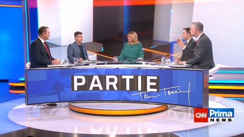 PARTIE Terezie Tománkové, 8.3. v 11:50 - Radim Fiala, Zdeněk Hřib, Karel Haas, Patrik Nacher
