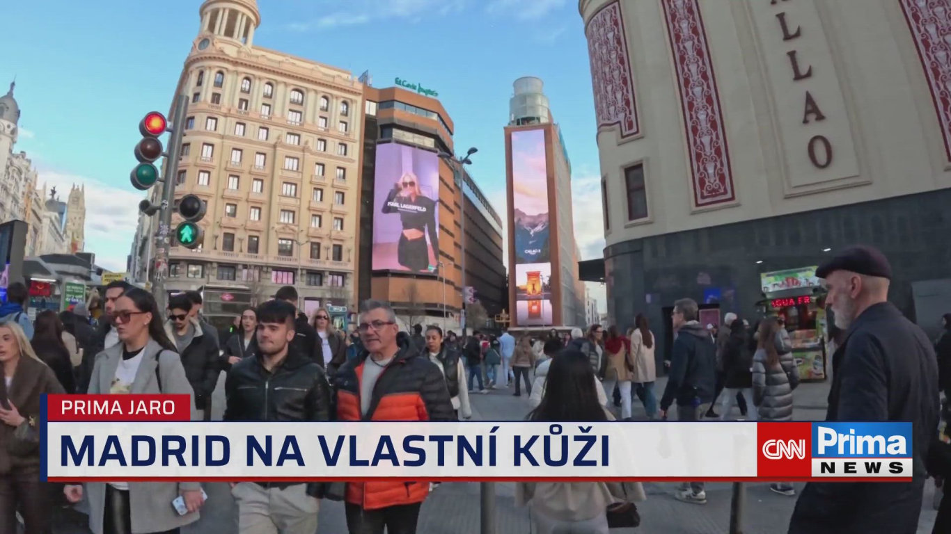 Prima ROK, 2.4. v 15:40 - Madrid - Prima ROK - CNN Prima NEWS