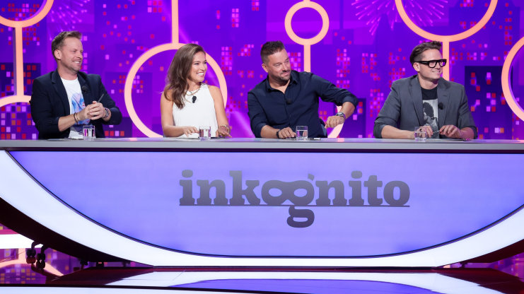 J.Prachař; O.G.Brzobohatý; A.Bezděková; P.Švancara; VIP host A.Slováčková
