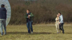 Nepovedený zorbing