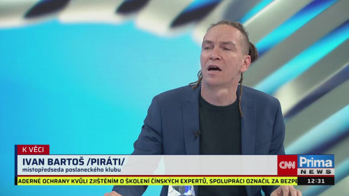 K VĚCI, 18.6. v 12:30 - Ivan Bartoš