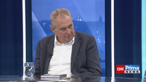 SPECIÁLNÍ VYSÍLÁNÍ, Miloš Zeman - 25.9. v 20:10