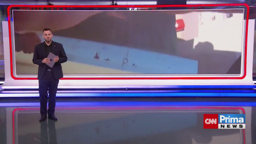 VIDEO: Pád z okna s dobrým koncem. Fenka se zachytila v markýze