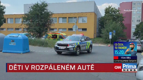 Děti v rozpáleném autě