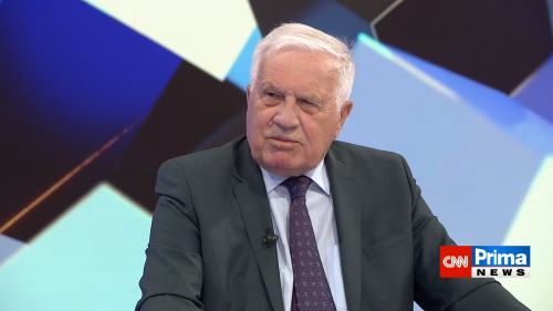 PARTIE Terezie Tománkové, 10.5. v 11:50 - Václav Klaus