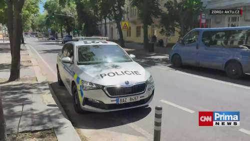 Hromadná nehoda v Praze
