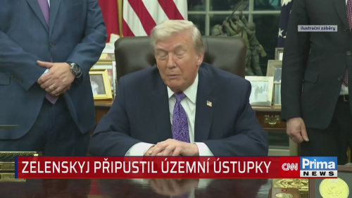 Zelenskyj připustil územní ústupky